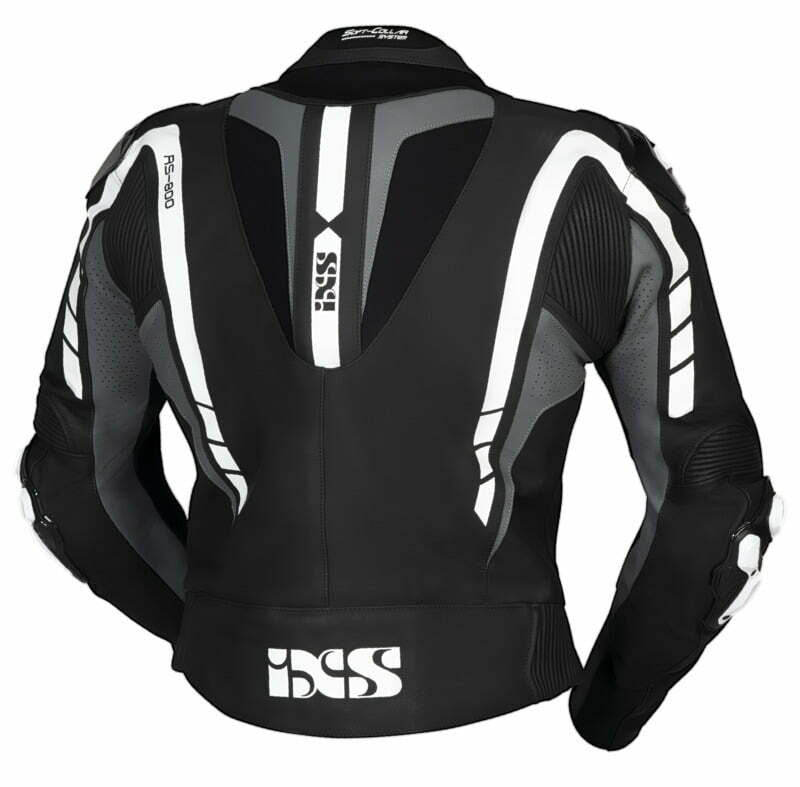 iXS Dam Mc-Skinnställ 2-delat LD RS-800 1.0 Svart /Grå /Vit