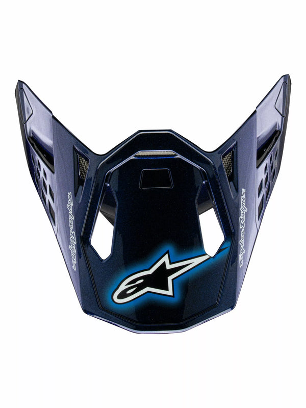 ALPINESTARS(MX) VISOR S-M10 TLD25 DARK/BLUE 8980225-7186-