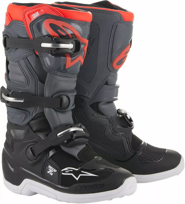 Alpinestars (MX) Boot Tech7s DGY/LGY FL/RD 6 2015017-1133-6