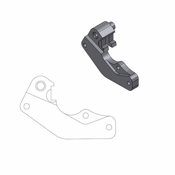 MOTO-MASTER BRAKE CALIPER ADAPTOR 211049