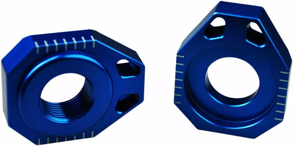 SCAR AXLE BLOCKS KTM HVA BLUE AB502B