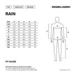 Rebelhorn rain set 2-part rain black