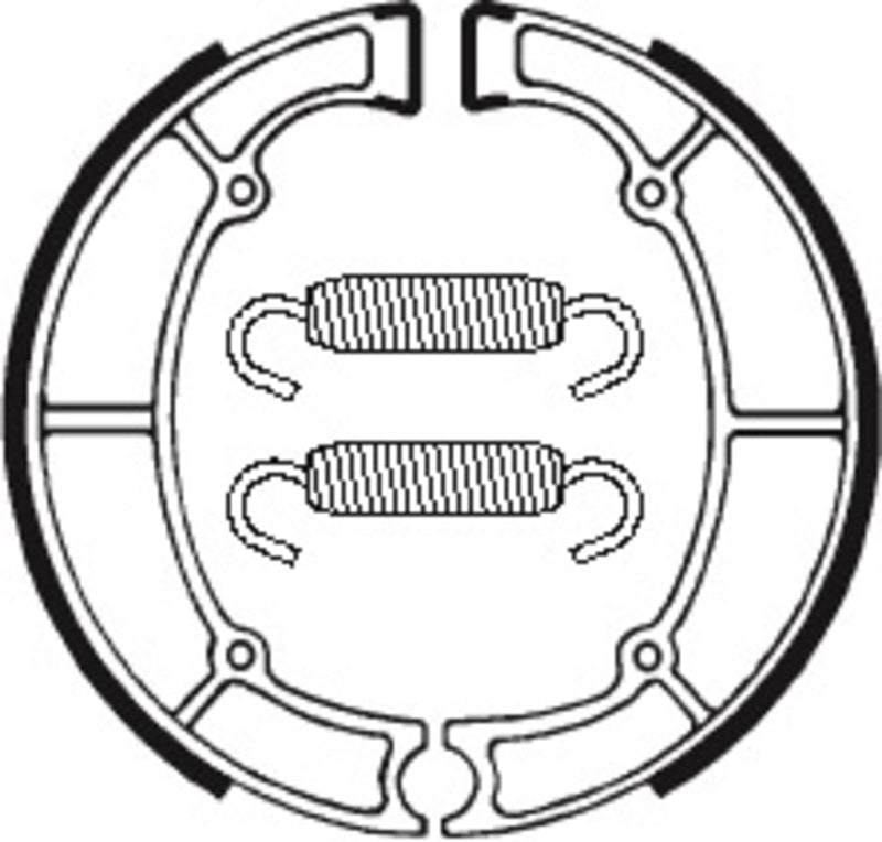 TECNIUM Street Organic Brake shoes- BA060 1022245