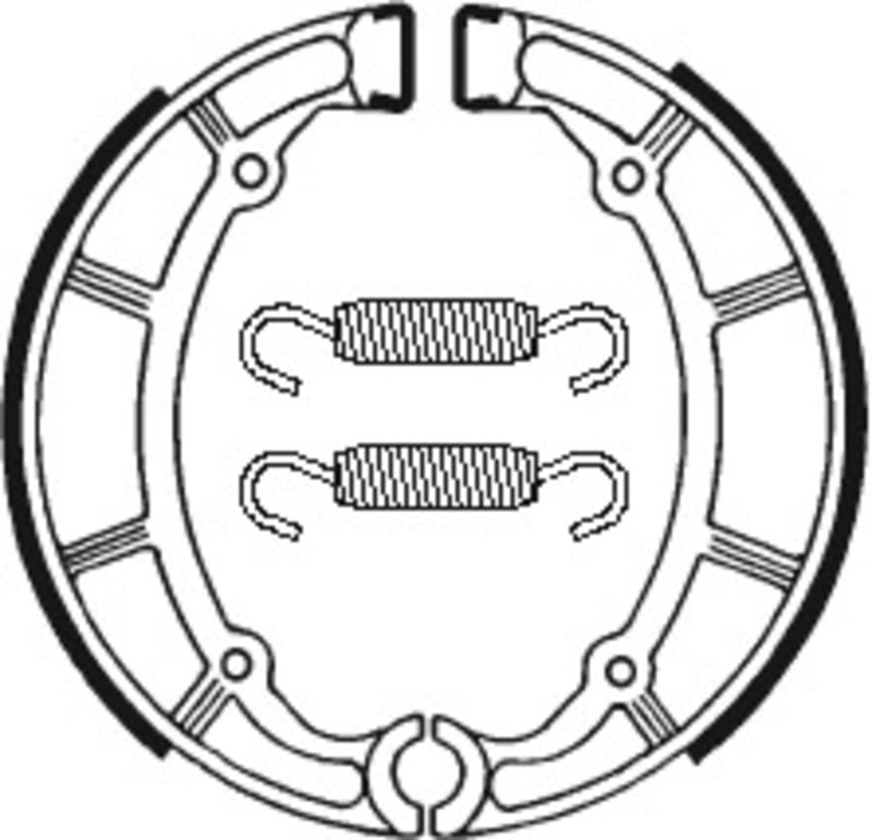 TECNIUM Street Organic Brake shoes- BA065 1022248