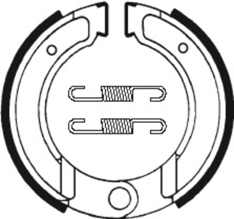 TECNIUM Scooter/Street/Off-Road Organic Brake shoes- BA120 1022285