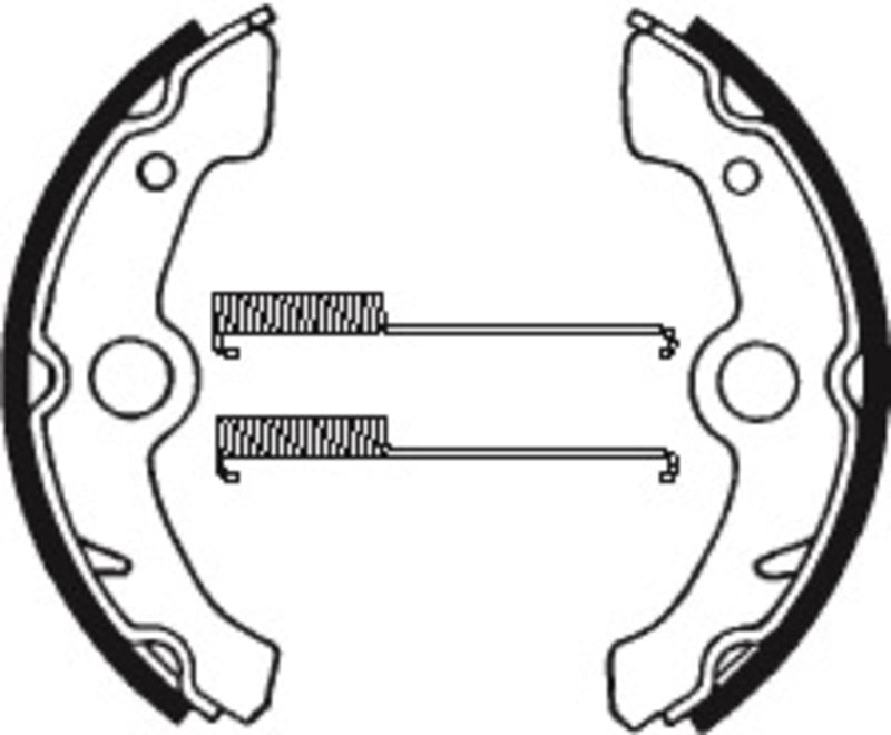 Tecnium ATV Organiska Bromsbelägg - BA178