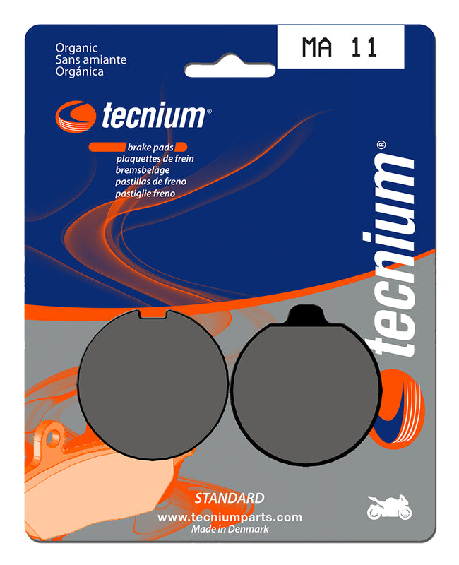 TECNIUM Street Organic Brake pads - MA11 1022332