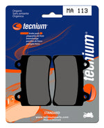 TECNIUM Street Organic Brake pads - MA113 1022335