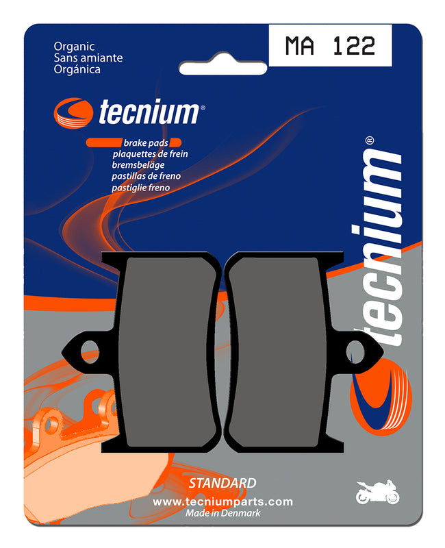 TECNIUM Street Organic Brake pads - MA122 1022343