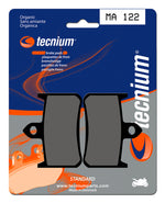 TECNIUM Street Organic Brake pads - MA122 1022343