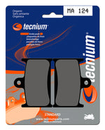 TECNIUM Street Organic Brake pads - MA124 1022345