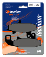 TECNIUM Street Organic Brake pads - MA126 1022347