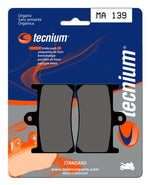 TECNIUM Street Organic Brake pads - MA139 1022361