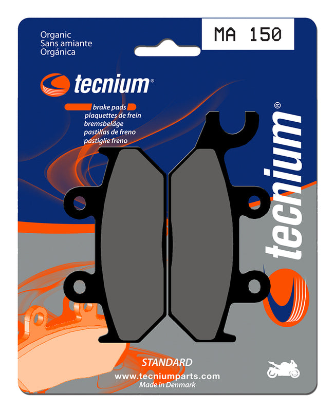 TECNIUM Street Organic Brake pads - MA150 1022373