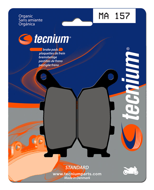 TECNIUM Street Organic Brake pads - MA157 1022380