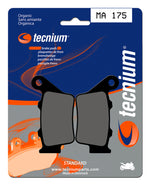 TECNIUM Street Organic Brake pads - MA175 1022393