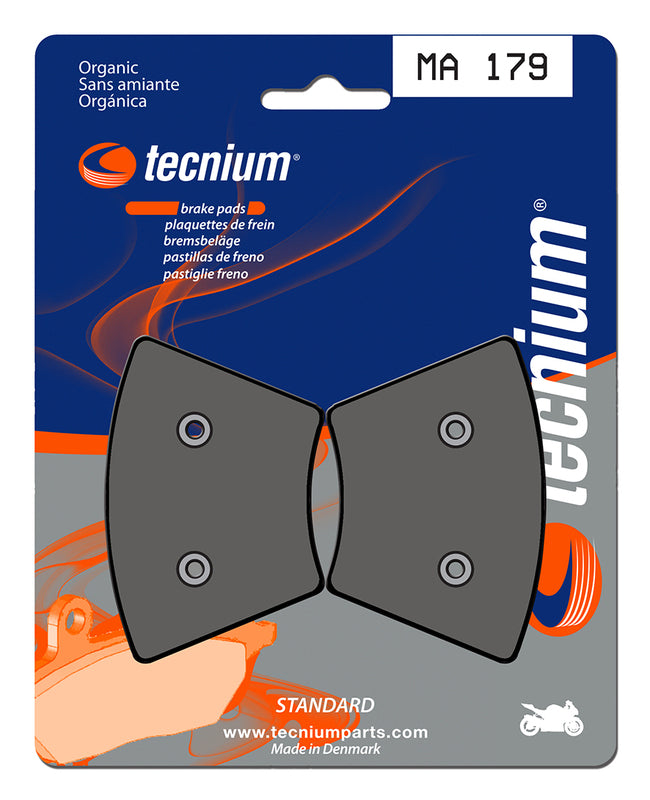 TECNIUM Street Organic Brake pads - MA179 1022396