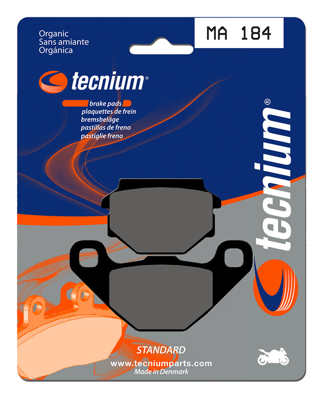 TECNIUM Street Organic Brake pads - MA184 1022401