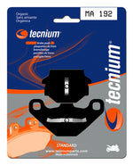 TECNIUM Street Organic Brake pads - MA192 1022409