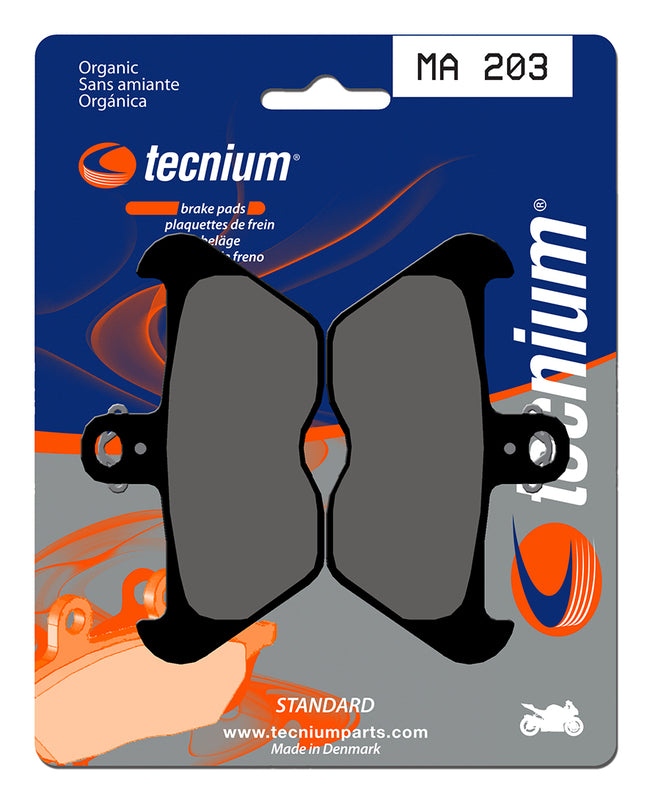 TECNIUM Street Organic Brake pads - MA203 1022418