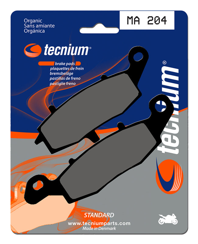 TECNIUM Street Organic Brake pads - MA204 1022419