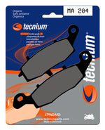 TECNIUM Street Organic Brake pads - MA204 1022419