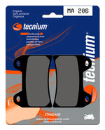 TECNIUM Street Organic Brake pads - MA206 1022421