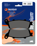 TECNIUM Street Organic Brake pads - MA222 1022426