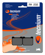 TECNIUM Street Organic Brake pads - MA232 1022431