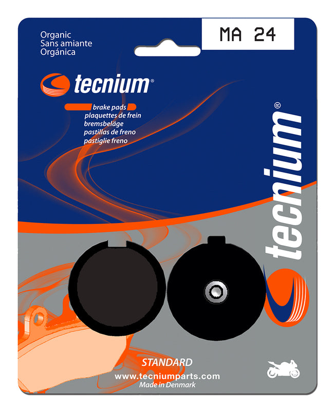 Tecnium Street Organic Brake Pads - MA24 1022437