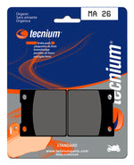 TECNIUM Street Organic Brake pads - MA26 1022444