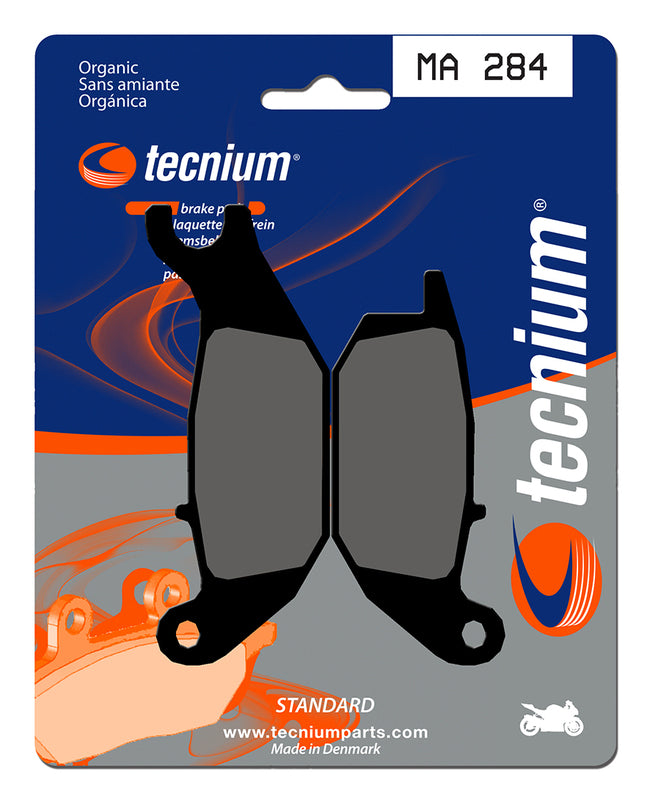 TECNIUM Street Organic Brake pads - MA284 1022459