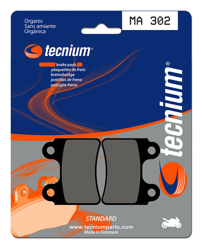 TECNIUM Street Organic Brake pads - MA302 1022471