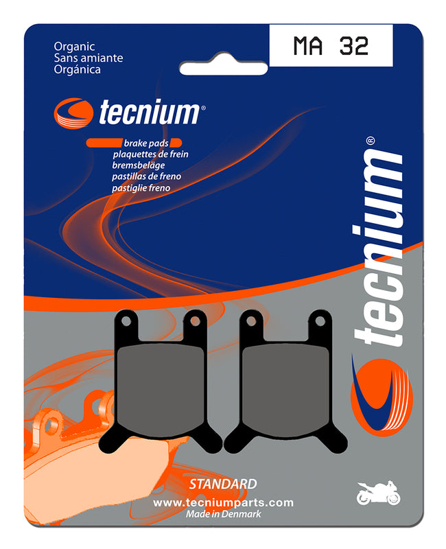 TECNIUM Street Organic Brake pads - MA32 1022477