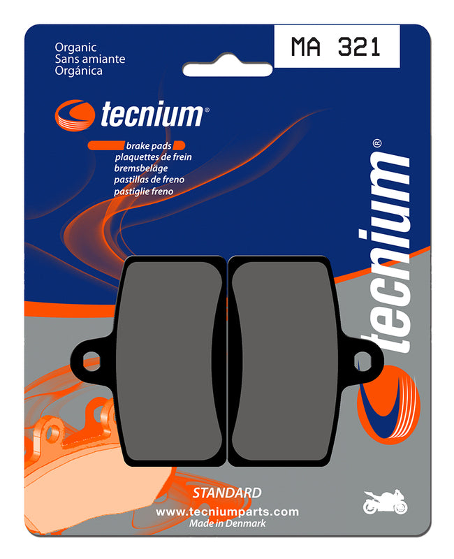 TECNIUM Street Organic Brake pads - MA321 1022478