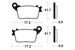 TECNIUM Street Organic Brake pads - MA334 1022483