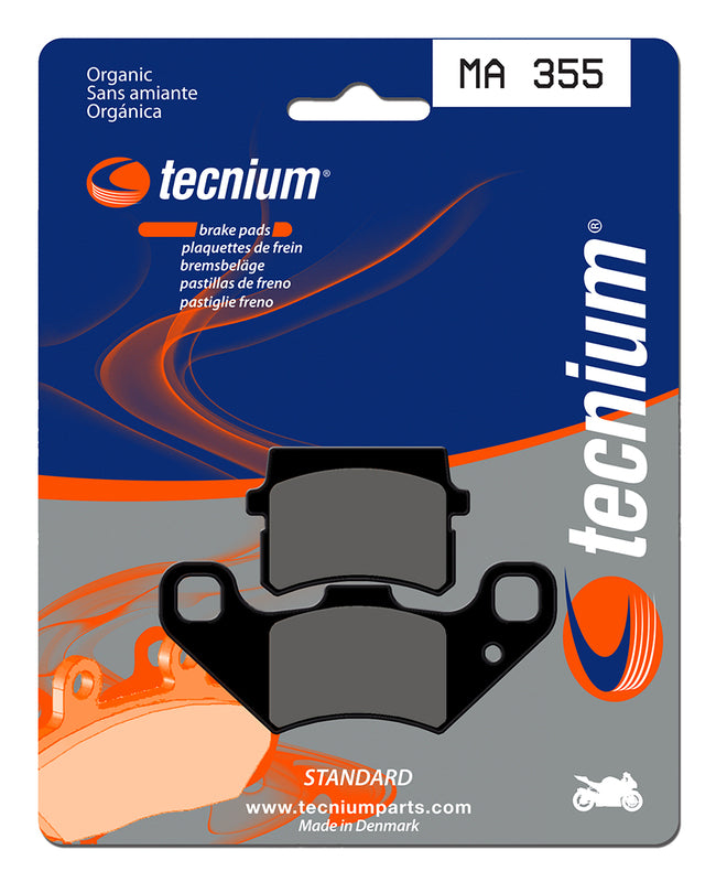 TECNIUM Street Organic Brake pads - MA355 1022489