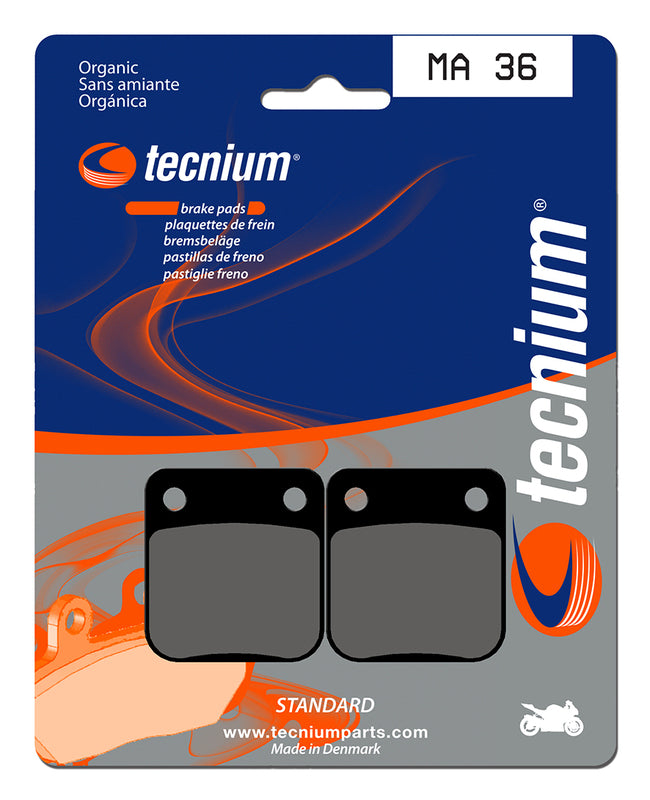 TECNIUM Street Organic Brake pads - MA36 1022492