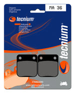 TECNIUM Street Organic Brake pads - MA36 1022492