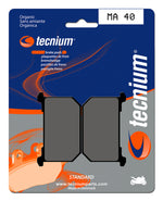 TECNIUM Street Organic Brake pads - MA40 1022506