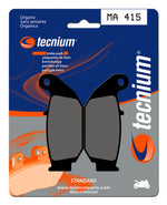 TECNIUM Street Organic Brake pads - MA415 1022508