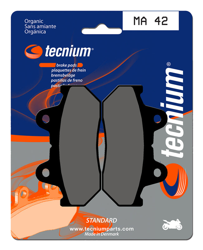 TECNIUM Street Organic Brake pads - MA42 1022509