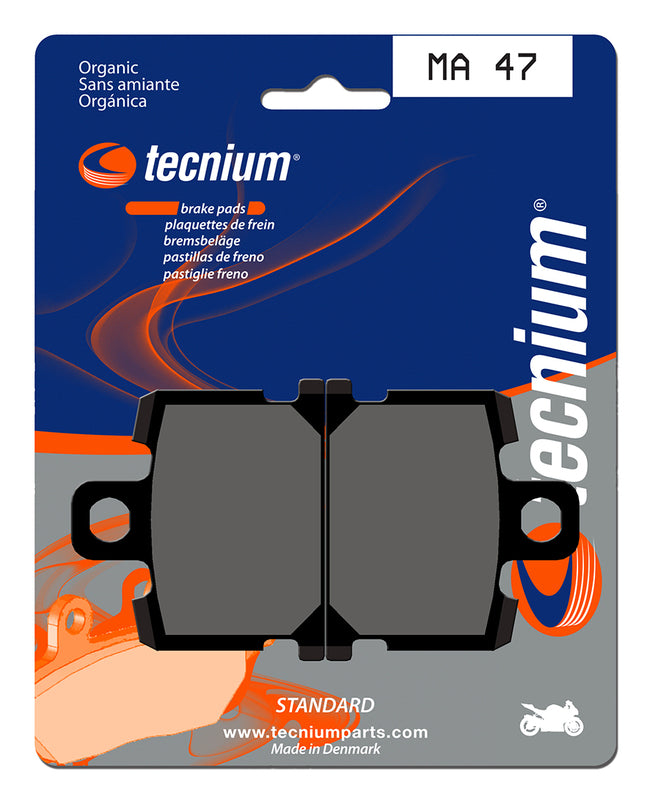 TECNIUM Street Organic Brake pads - MA47 1022519