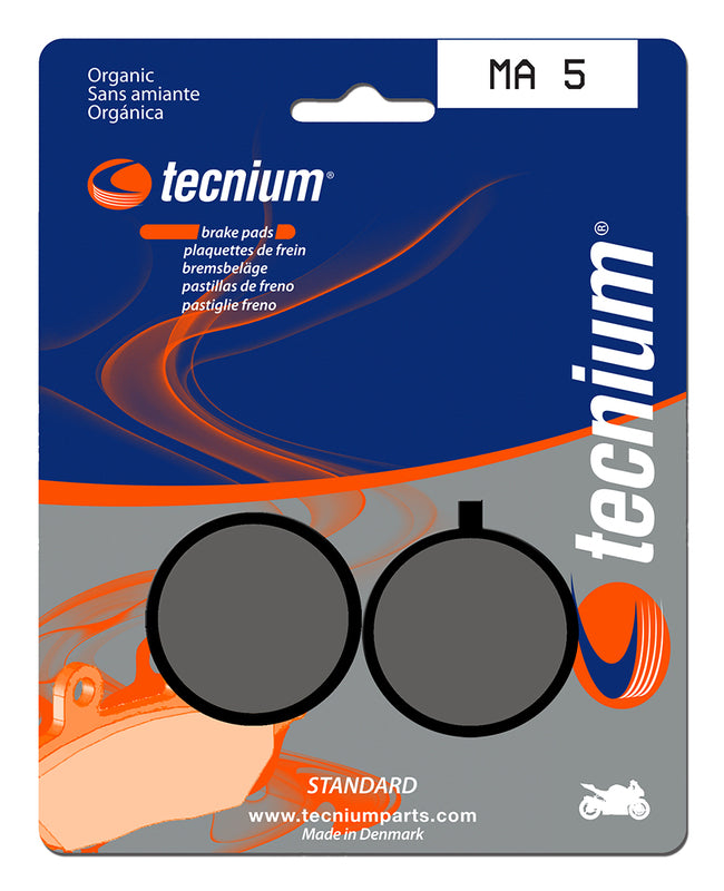 TECNIUM Street Organic Brake pads - MA5 1022522