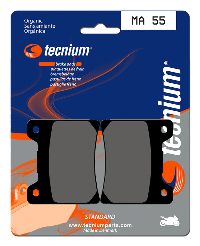 TECNIUM Street Organic Brake pads - MA55 1022528