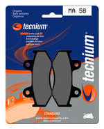 TECNIUM Street Organic Brake pads - MA58 1022531