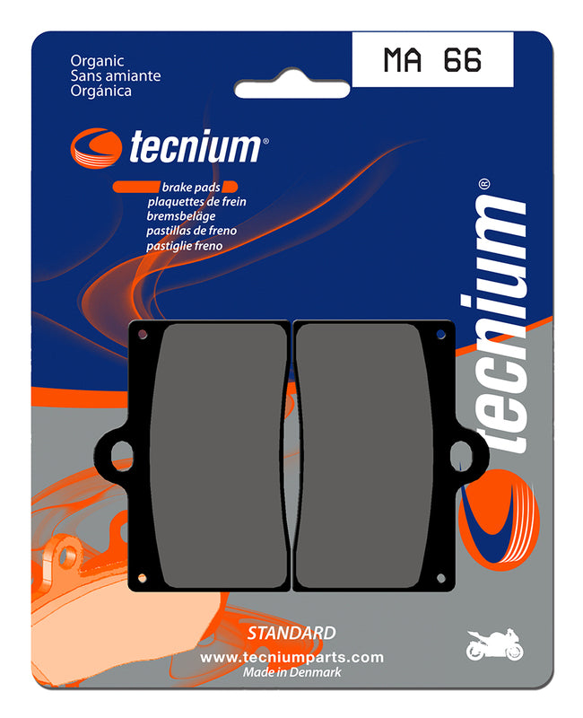 TECNIUM Street Organic Brake pads - MA66 1022537