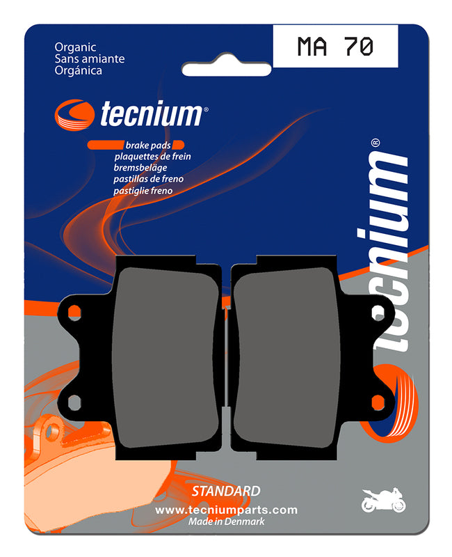 TECNIUM Street Organic Brake pads - MA70 1022539