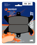 TECNIUM Street Organic Brake pads - MA94 1022564