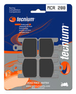 TECNIUM Racing Sintered Metal Carbon Brake pads - MCR288 1022590